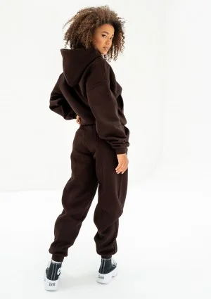 Camp - Dark chocolate brown sweatpants