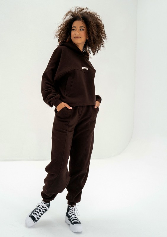 Camp - Dark chocolate brown sweatpants