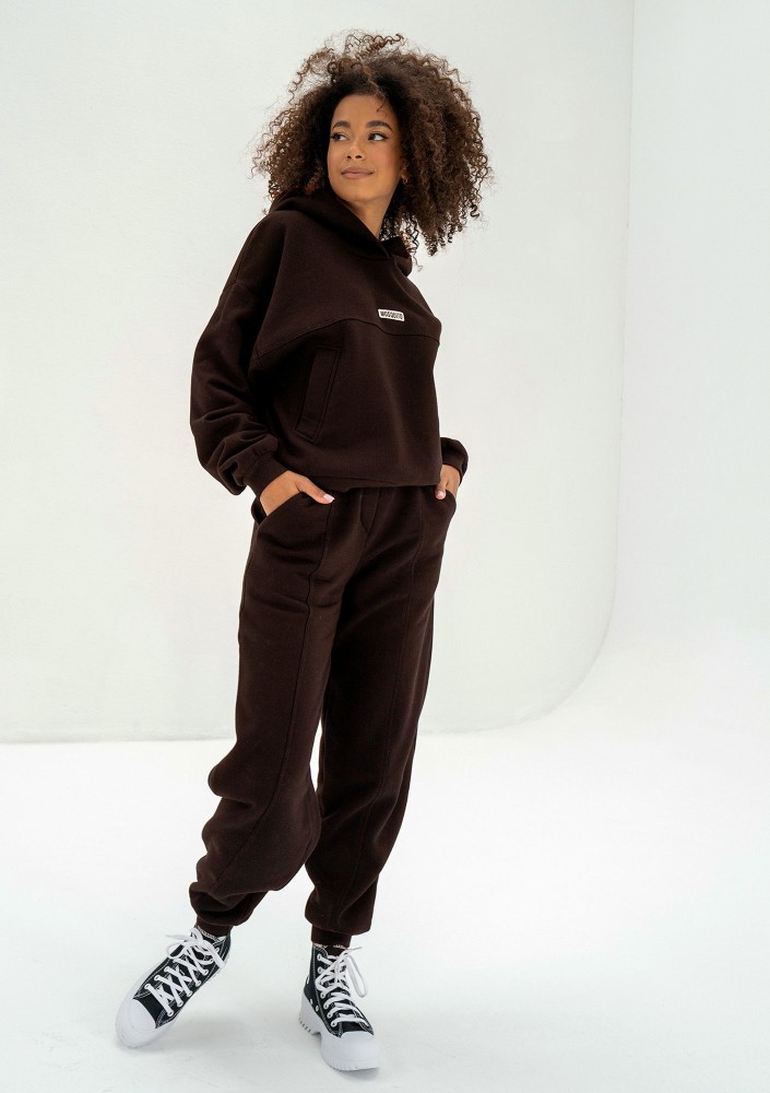 Camp - Dark chocolate brown sweatpants