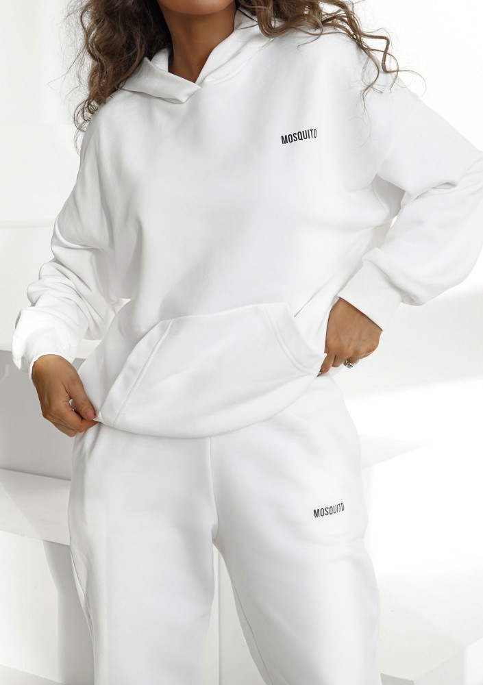 Pure - white hoodie
