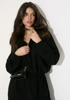 Axis - Kombinezon dresowy oversize Black