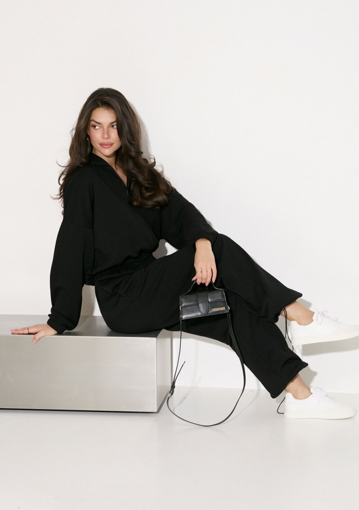 Axis - Kombinezon dresowy oversize Black