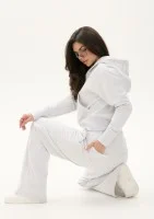 Roxy - Wide melange grey sweatpants