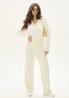 Nemi Soft - Yellow knitted pants