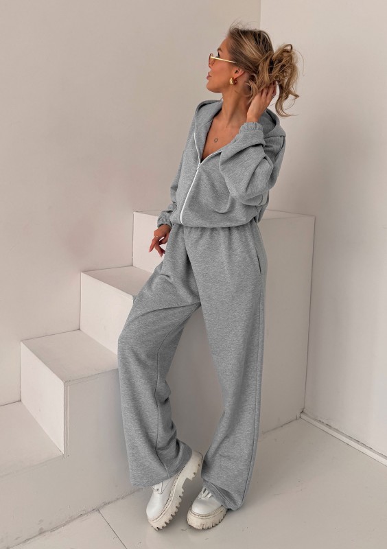 Axis - Kombinezon dresowy oversize Grey Melange