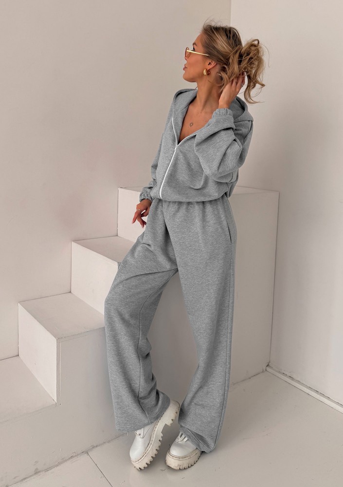 Axis - Melange grey oversized jumpsuit
