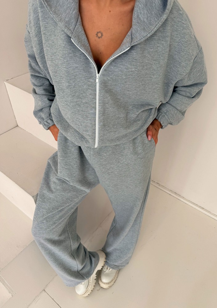 Axis - Kombinezon dresowy oversize Grey Melange