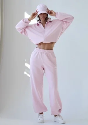 Glide - Spodnie dresowe Pastel Pink