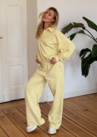 Dash - Buttery yellow cotton sweatpants