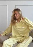 Dash - Bluza z kołnierzykiem Butter Yellow