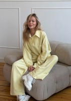 Dash - Bluza z kołnierzykiem Butter Yellow