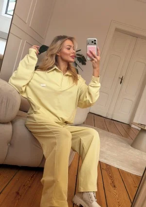 Dash - Bluza z kołnierzykiem Yellow