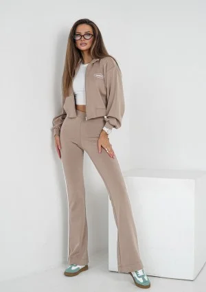 Relay - Slim fit latte beige trousers