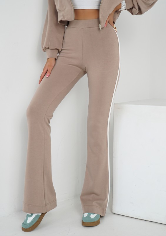 Relay - Slim fit latte beige trousers