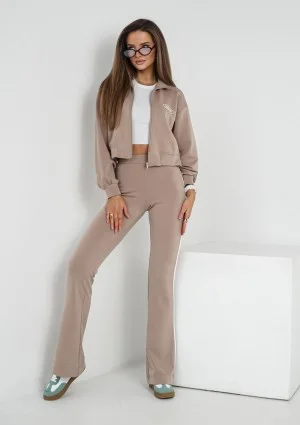 Relay - Slim fit latte beige trousers