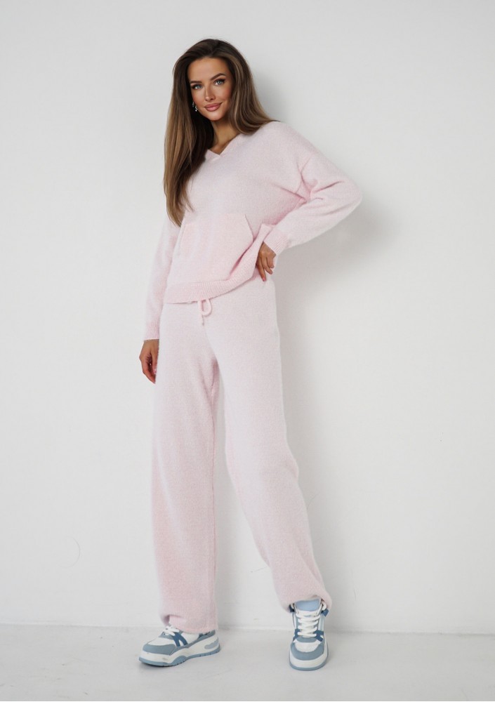 Nemi Soft - Pink knitted pants