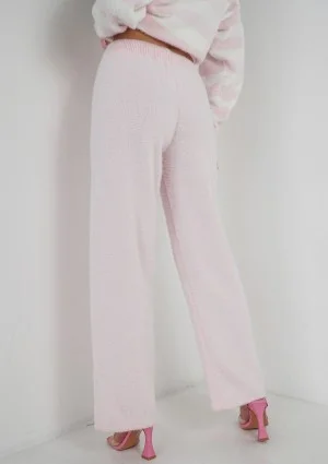 Nemi Soft - Pink knitted pants