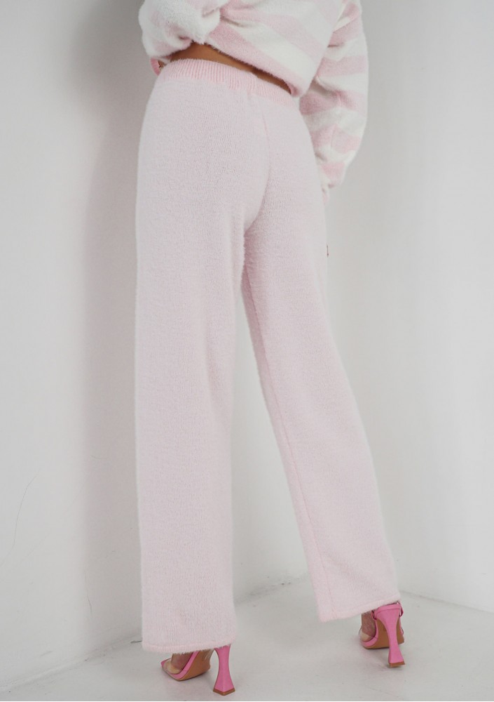 Nemi Soft - Pink knitted pants