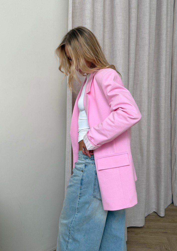 Zura - Pink oversize blazer