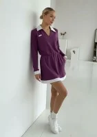 Rally - Violet polo mini dress