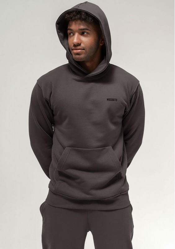 Pure - Men's graphite hoodie