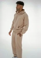 Pure - Men's sand beige hoodie