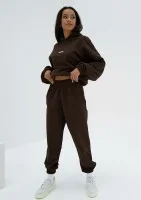 Icon - Dark chocolate brown sweatpants