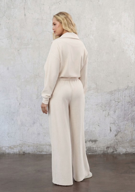 Cano - Wide coconuty frotte sweatpants