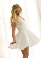 Rosie - Roses printed mini dress