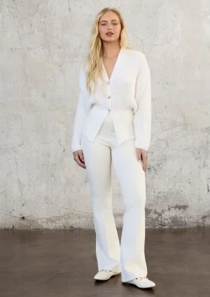 Prime - Ecru slim pants