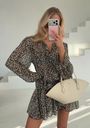 Bliss - Chiffon mini skirt Petite Flower