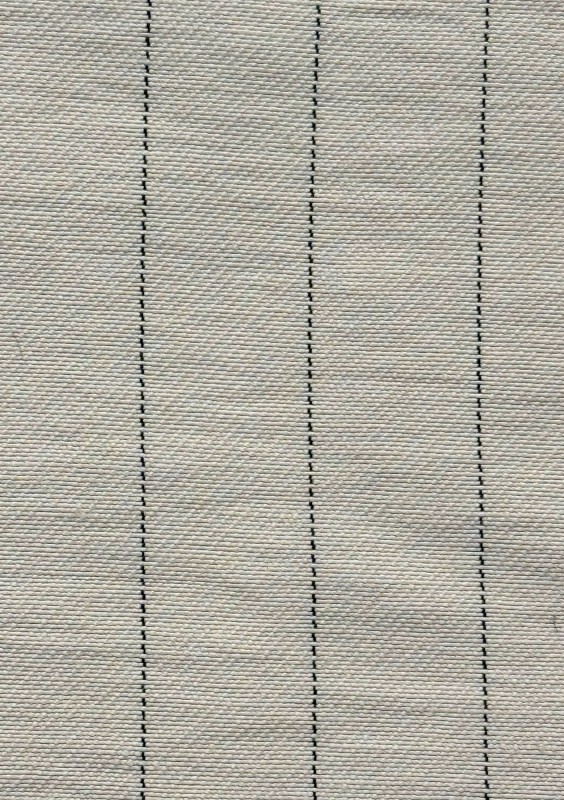 Sole - Beige striped rayon trousers