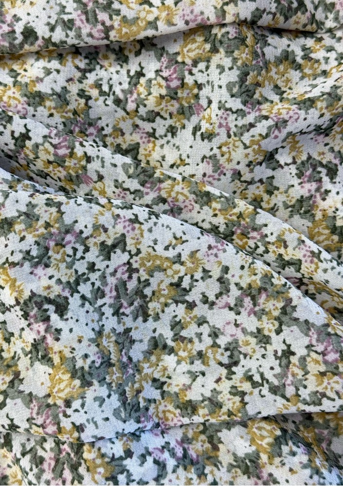 Bliss - Chiffon mini skirt Bloom Pastel