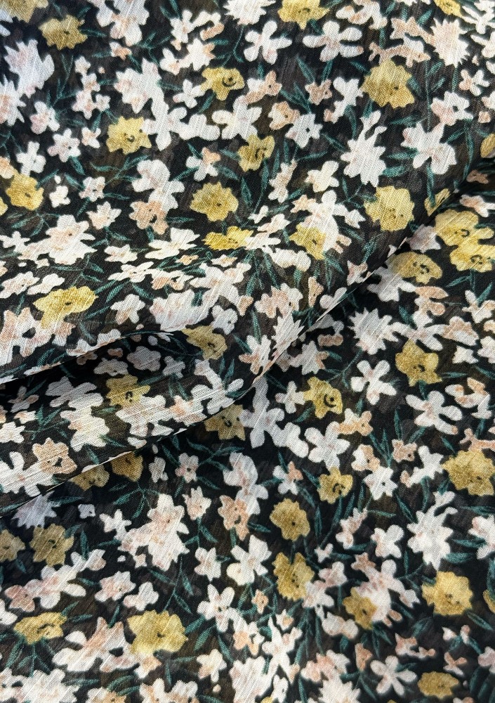 Bliss - Chiffon shirt Petite Flower