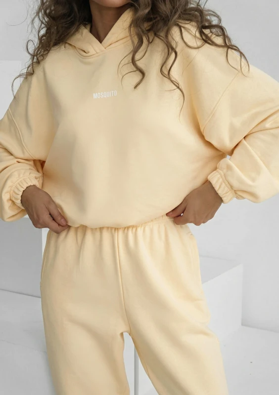 Icon - Pale banana yellow hoodie