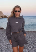 Bane - Dark stone grey shorts