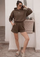 Bane - Savannah tan brown shorts