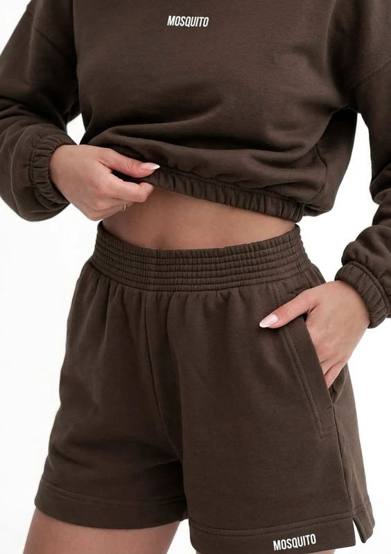 Bane - Dark chocolate brown shorts