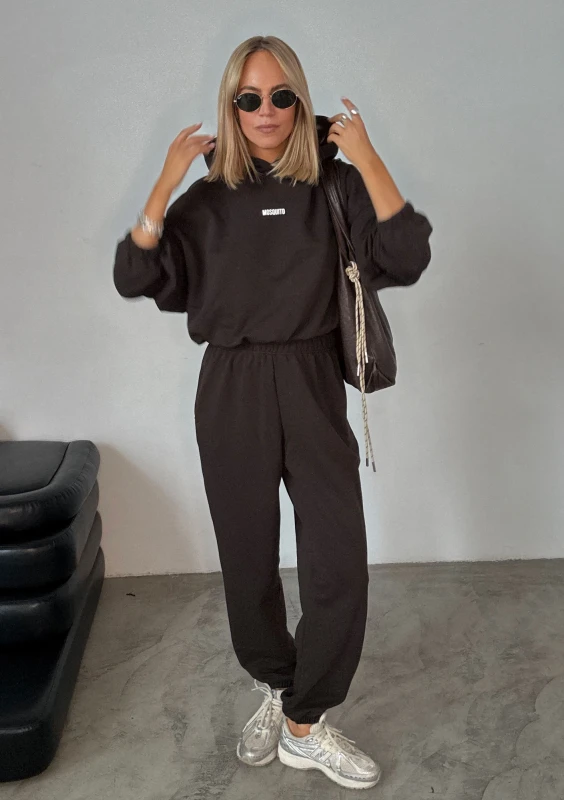 Icon - Dark chocolate brown hoodie
