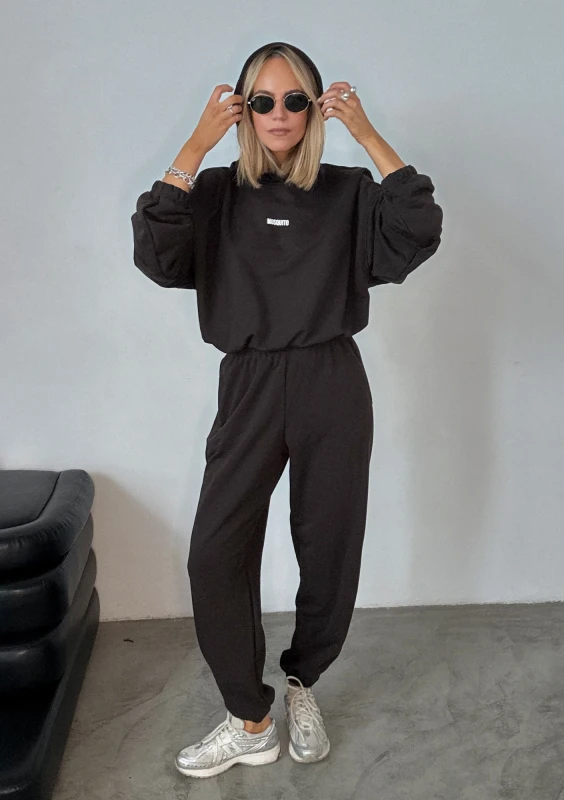 Icon - Dark chocolate brown sweatpants