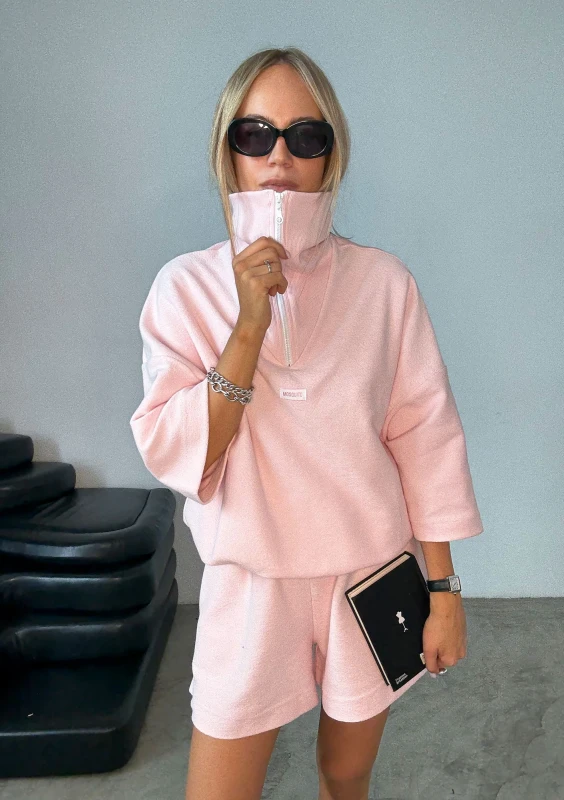 Levi - Szorty dresowe Pastel Pink