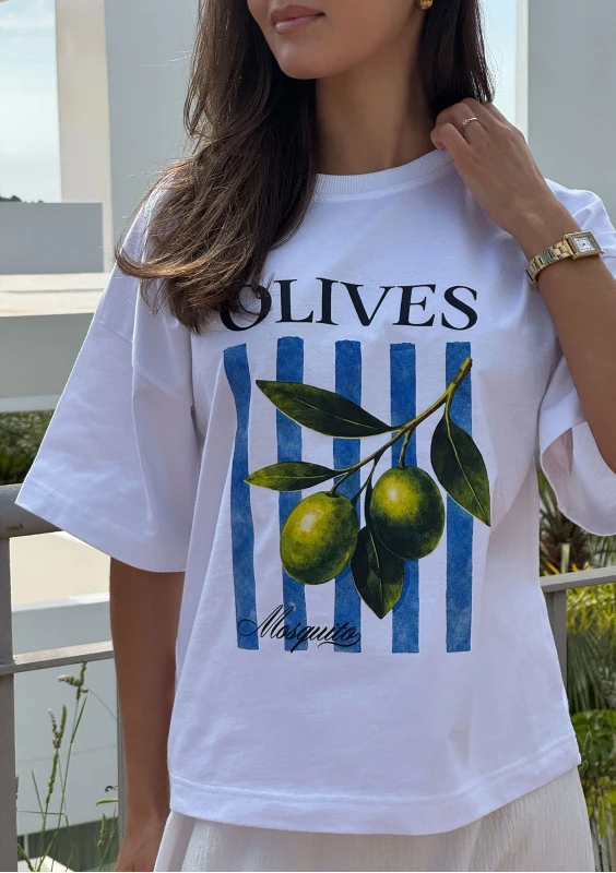 Axis - T-shirt boxy oversize ,,Olives"