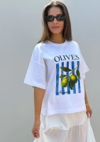 Axis - T-shirt boxy oversize ,,Olives"