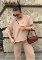 Melgo - Latte beige sweatshirt