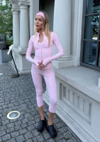 Hi Pure Capri - Legginsy modelujące o długości 7/8 Pastel Pink