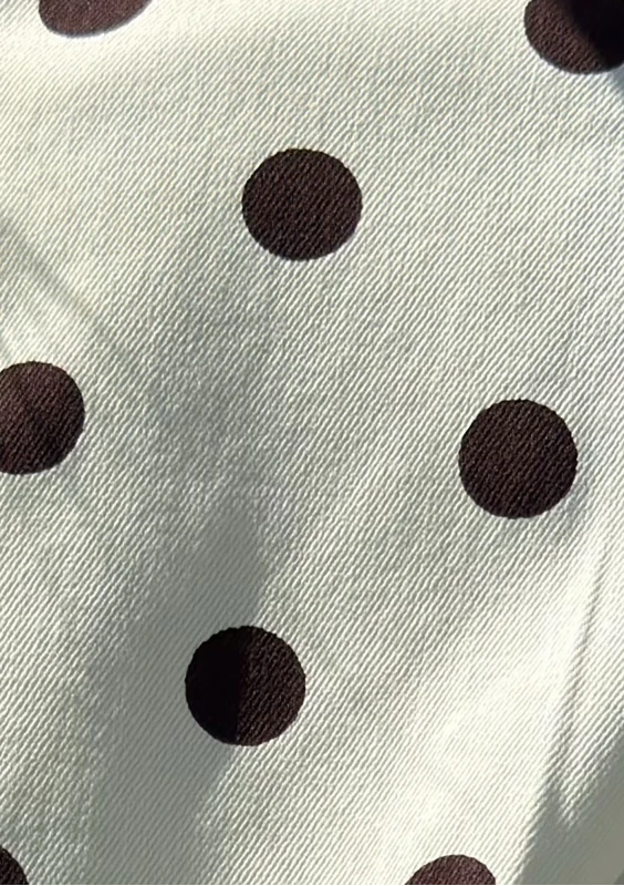 Cote - Summer banana yellow dotted bomber jacket