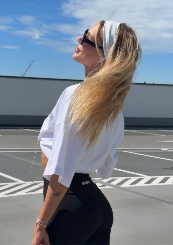 Ace - Koszulka oversize "Sporty&Healthy"