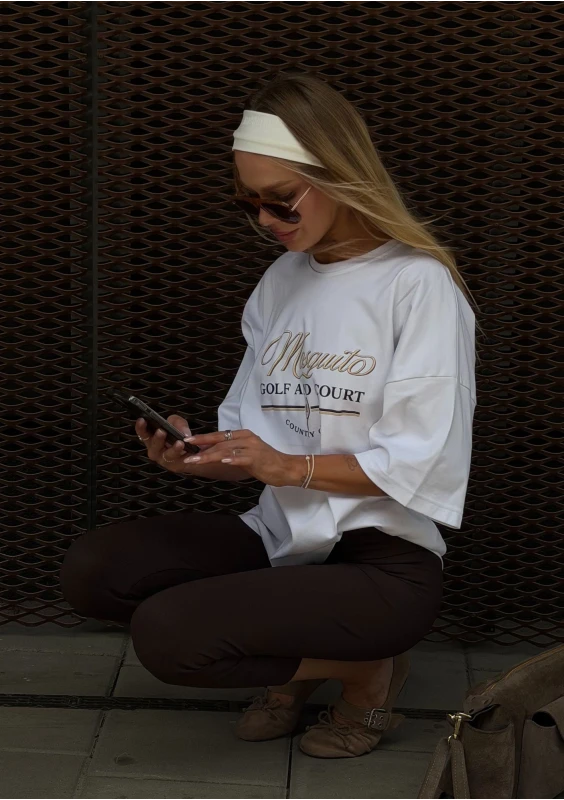 Ace - Oversized T-shirt "Golf and Court"