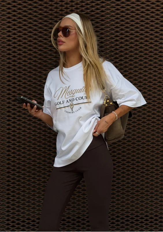 Ace - Oversized T-shirt "Golf and Court"
