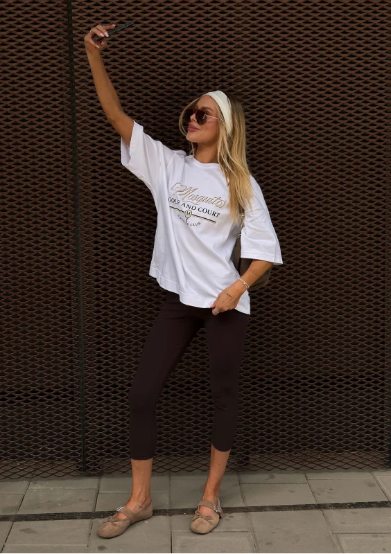 Ace - Koszulka oversize "Golf and Court"